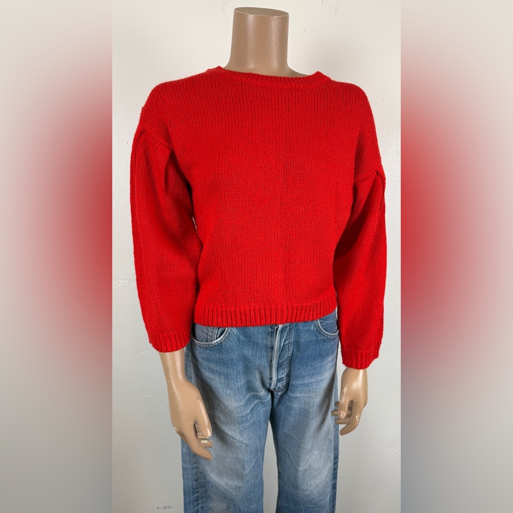 Zara Bold Red Knitwear sweater size 11/12